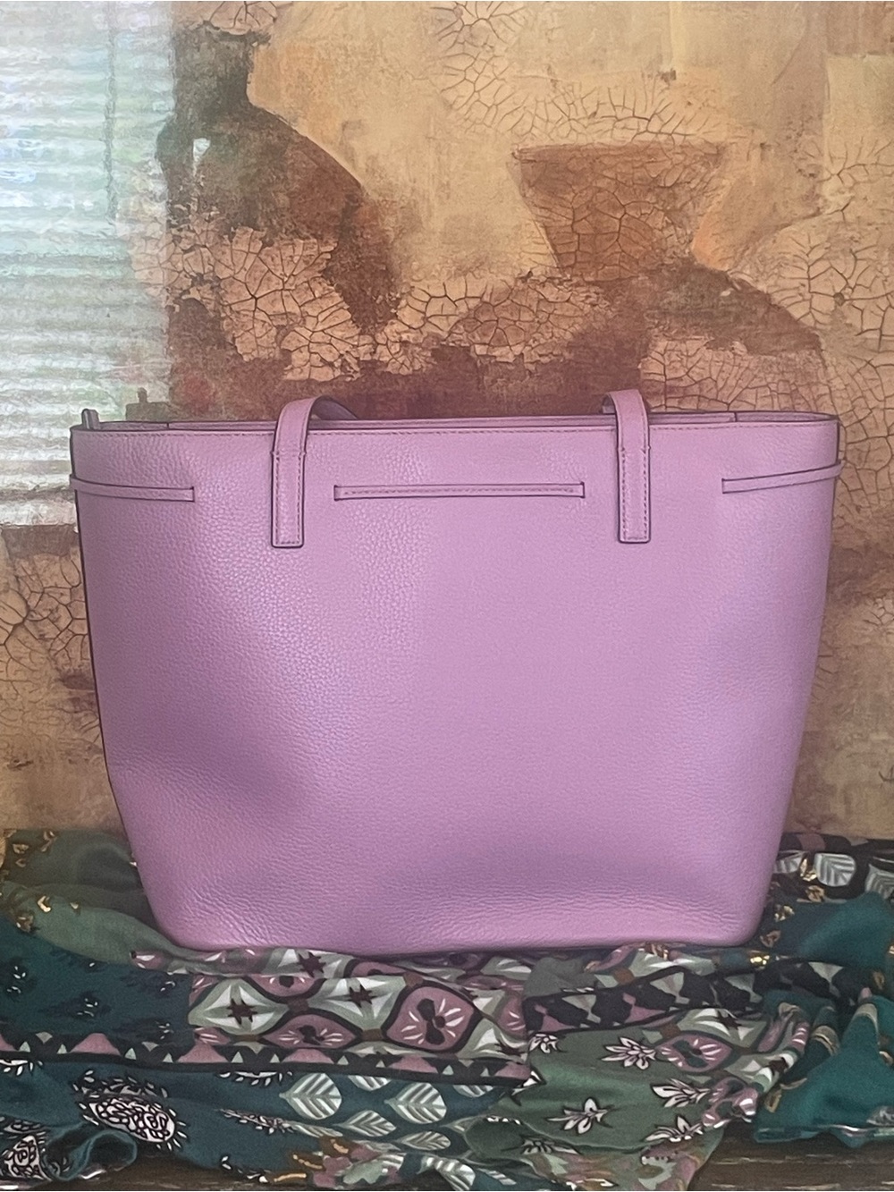 Kate Spade Hayes Valerian Medium Top Zip Tote | Classic Elegance Quiet Luxury - Picture 3 of 16